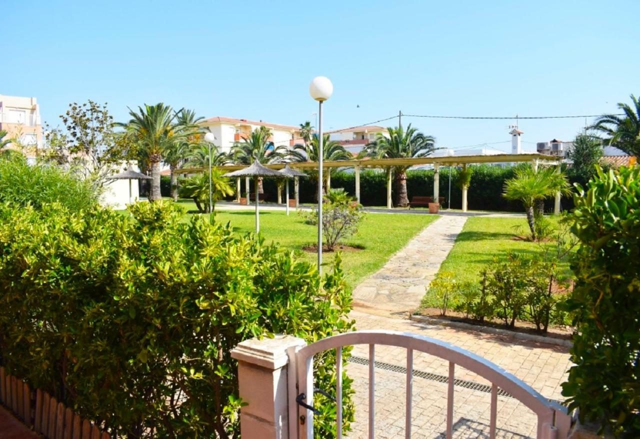 Apartamento Bajo Terraza Acceso Piscina Y 1ª Linea Playa Las Marinas Denia Exterior foto