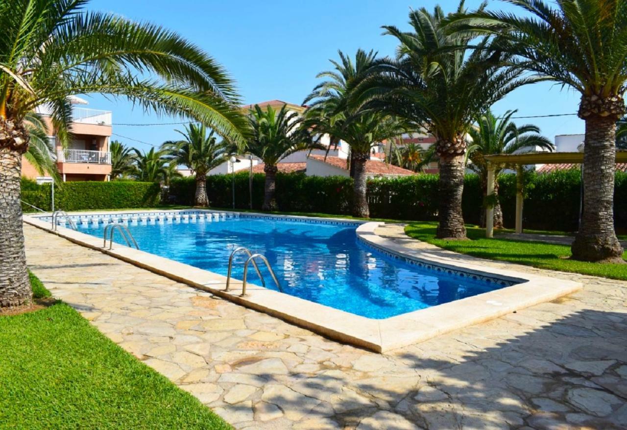 Apartamento Bajo Terraza Acceso Piscina Y 1ª Linea Playa Las Marinas Denia Exterior foto